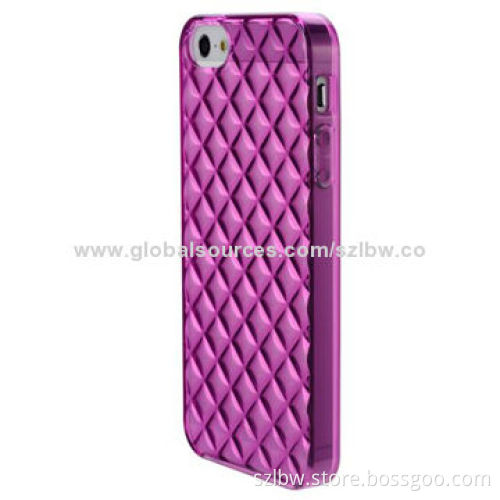 Ultra-thin Transparent Crystal Clear Hard TPU Case for iPhone 5/5S
